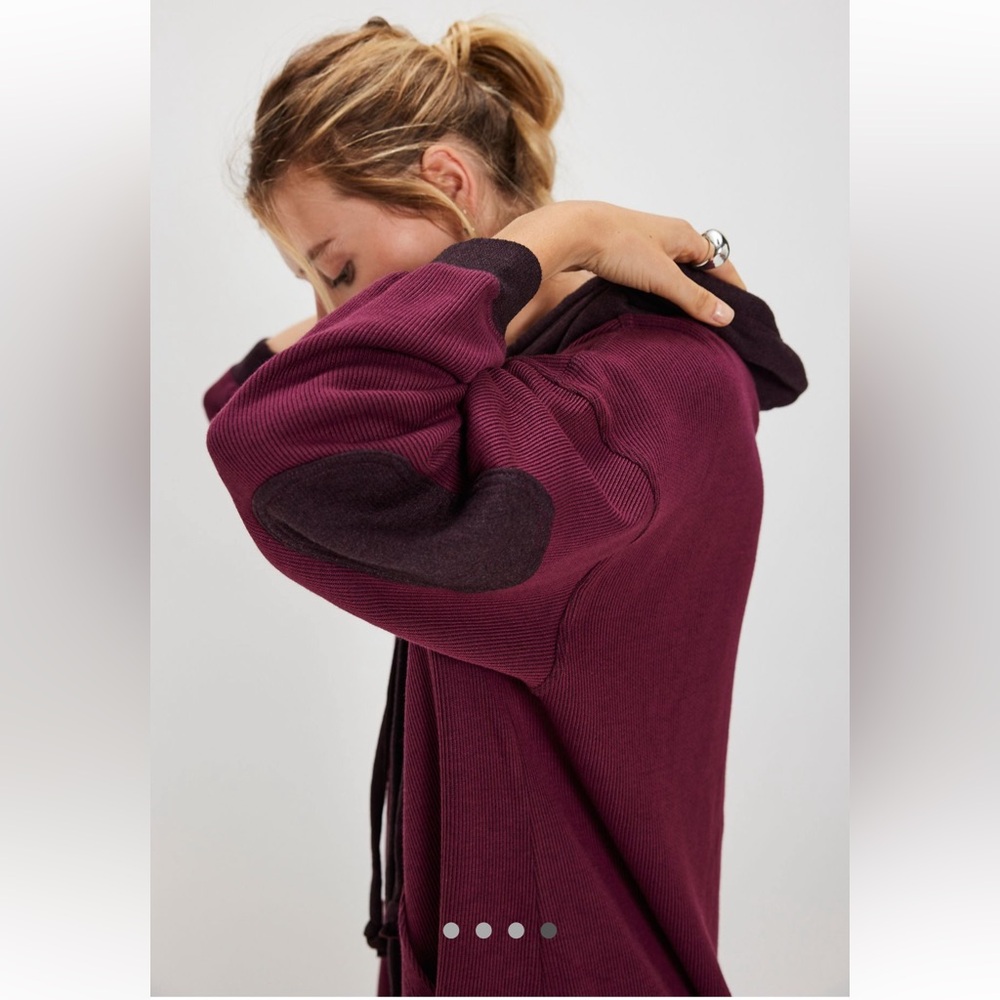 NWT FREE PEOPLE TOMORROWS SWEATSHIRT CARDIGAN 🔥 - Picture 2 of 5